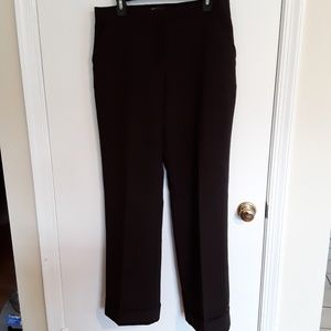 Chocolate brown dress pants